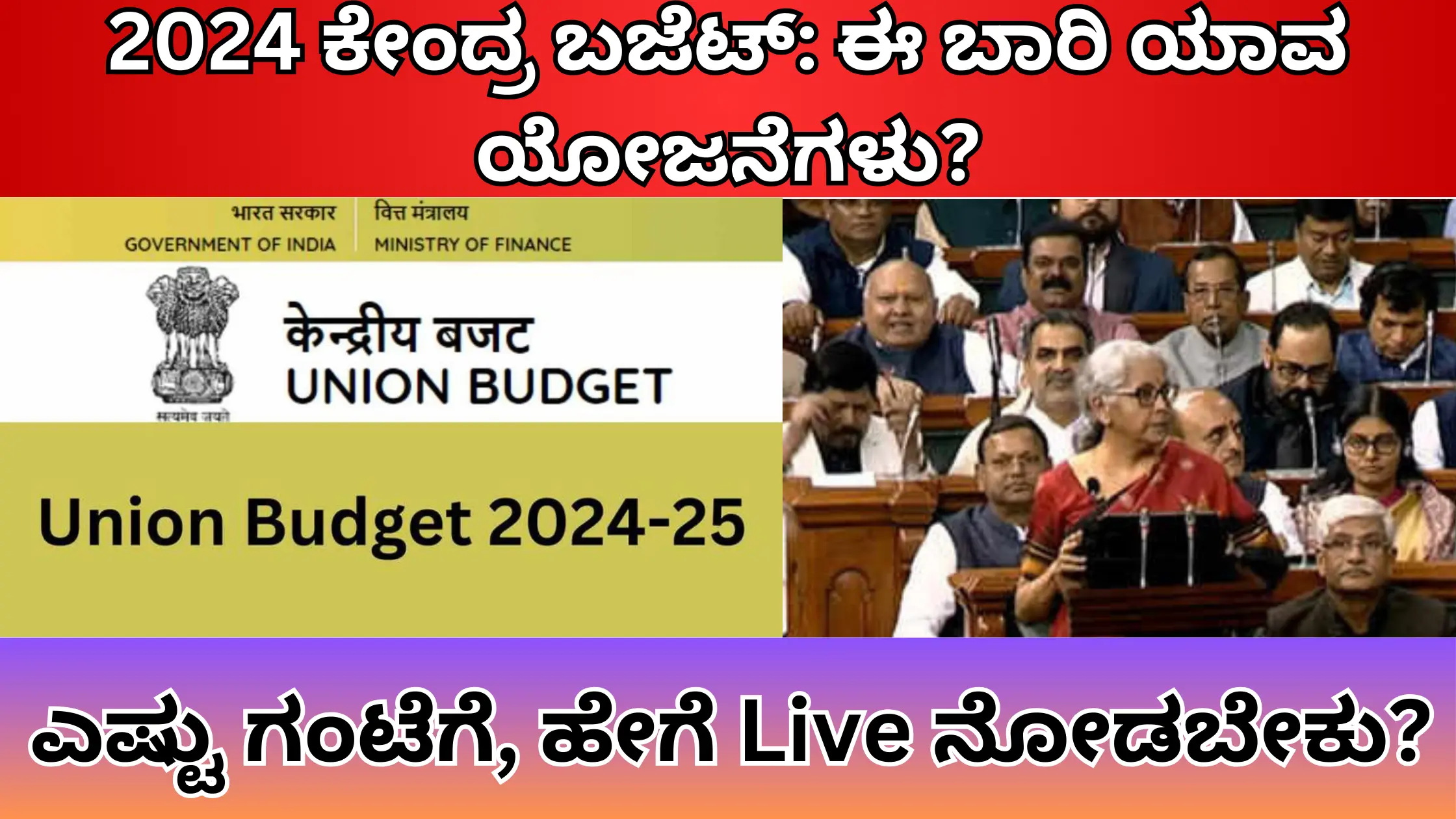 Union budget 2024