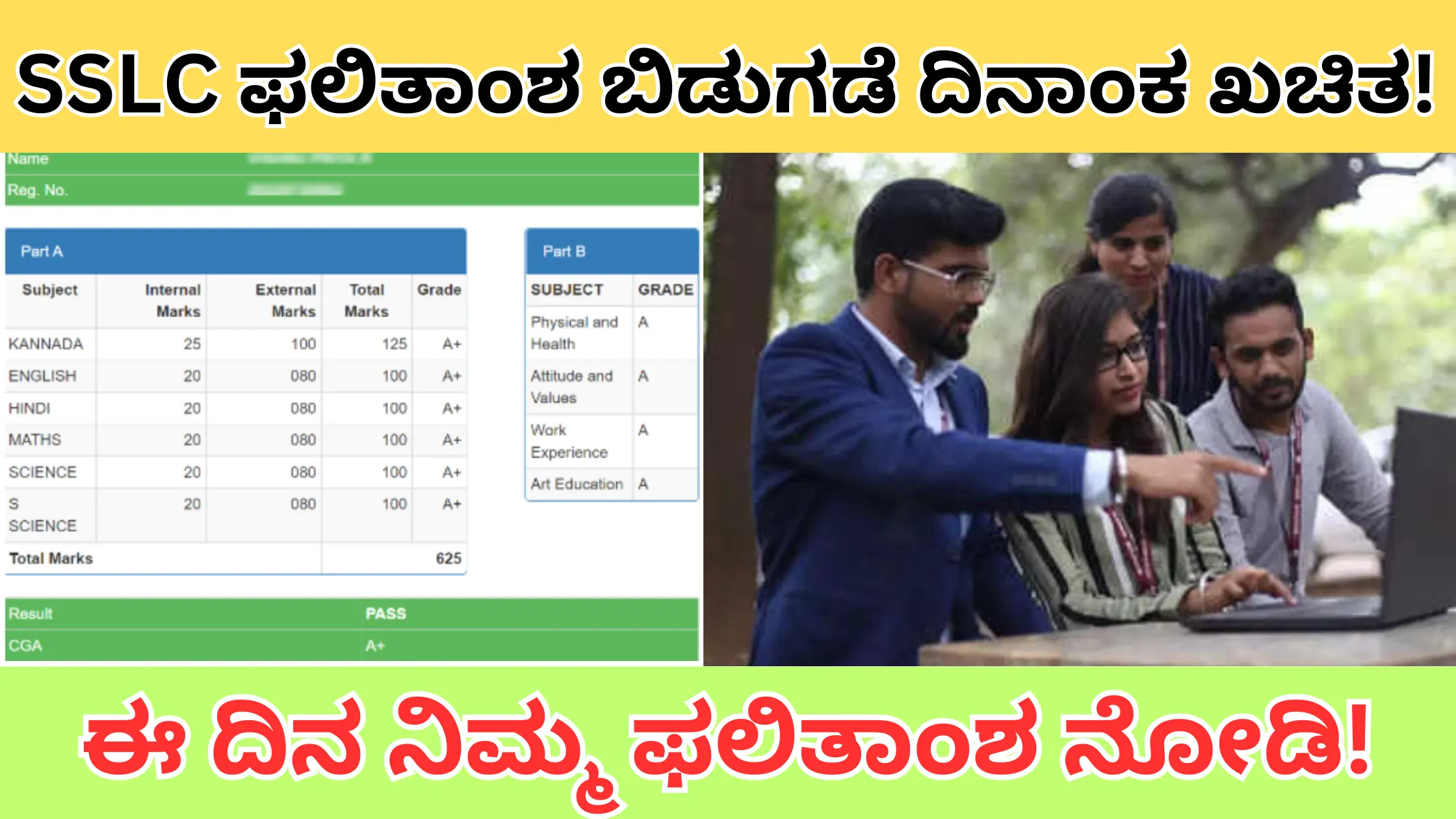 Karnataka SSLC result date